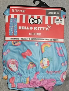 2025 Sanrio Hello Kitty Lightweight Pajama / Sleep Pants SIZE SMALL (28"-30") - Picture 1 of 4