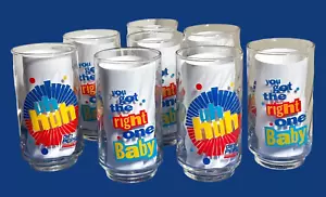 Juego de 8 gafas Diet Pepsi You Got The Right One Baby Uh Huh Ray Charles 12 oz - Imagen 1 de 13