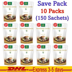 10x Wuttitham Instant Coffee Health Weight Control Anti Aging Slimming Drink - Picture 1 of 12
