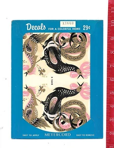Decalcomania ad acqua decoratore Meyercord vintage x164b - Foto 1 di 1