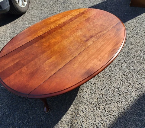 Broyhill 3220-13 vintage coffee table w dropsides*$0 NJ-only delivery w/i 50mile Cover