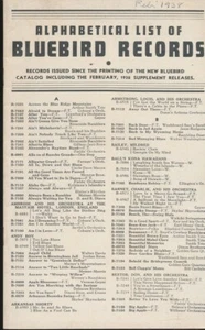 78tk-paper catalog- BLUEBIRD Supplement-2-38 w / race listings - Imagen 1 de 1