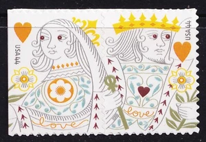 US 2009 Love: King & Queen of Hearts (4404-05) . Mint Never Hinged - Picture 1 of 1