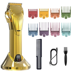 Pro GOLD FX FX870G All Metal Cord/Cordless Adjustable Professional Hair Clipper - Picture 1 of 9