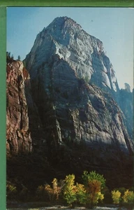 Vintage Utah UT Postcard Great White Throne from Virgin River Zion - Picture 1 of 4