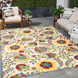 Nourison Veranda Indoor/Outdoor Area Rug Palladian