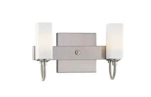 Kovacs P5022-084 Modern Wall Sconce Two 10" Lights ADA Bathroom Vanity Light New - Picture 1 of 4