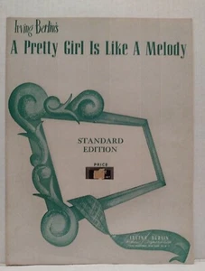 A Pretty Girl Is Like A Melody - Sheet Music Irving Berlin  - Picture 1 of 4