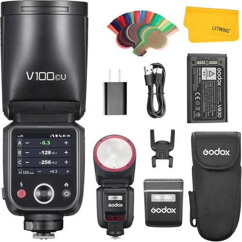 Flash Godox V100C Per Canon - 100W Touchscreen - HSS 1/80000s - Compatibile Con EOS - Foto 3