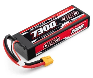 256402 Sunpadow Batteria LiPo 2S 7,4v 7300Mah 110C Hard Case XT60 - Foto 1 di 1