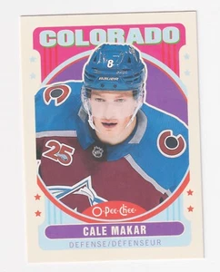 2021-22 Upper Deck O-Pee-Chee OPC RETRO #96 CALE MAKAR Colorado Avalanche - Picture 1 of 2