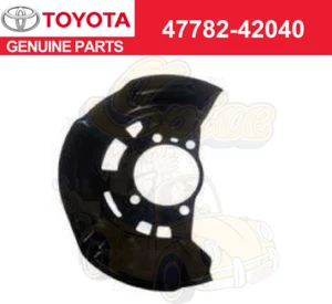 Toyota COVER, DISC BRAKE DUST, FRONT LH PRIUS V ZVW41  OEM 47782-42040 Genuine - Picture 1 of 24