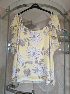 lovely light weight summer cold shoulder top from Together size 22 - Picture 1 of 6