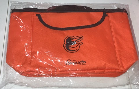 Baltimore Orioles Spring Training Cooler Backpack Bag Sarasota Brand New Sealed Cover