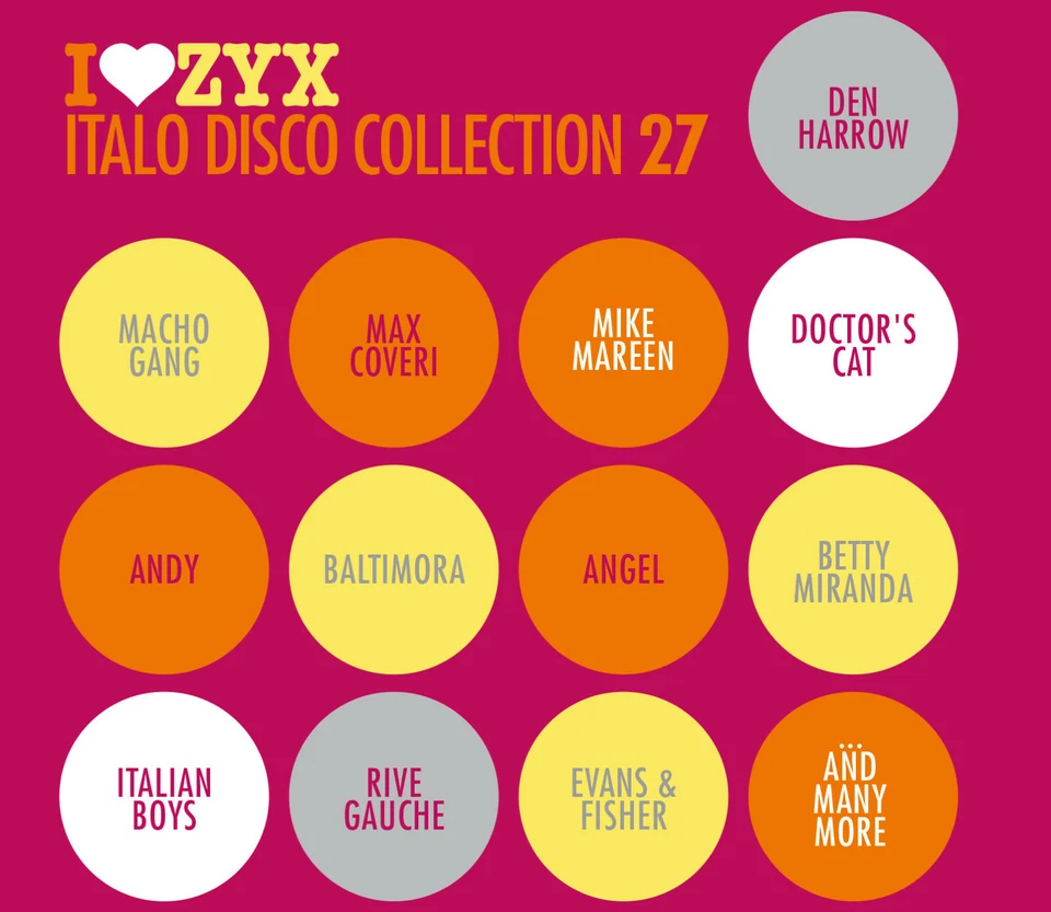 ZYX Italo Disco Collection 27 - Various 3x CD