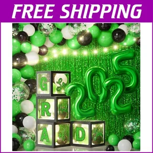 Memorable Class of 2025 Graduation Decorations: Complete 86 PCS Set with Lights - Picture 1 of 9