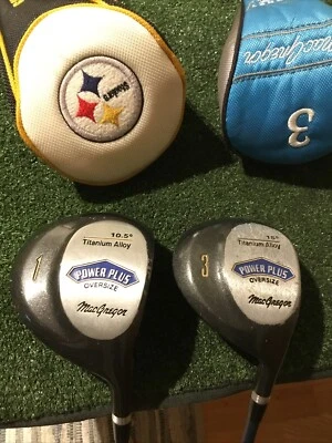 MacGregor Ladies Power Plus Oversize Offset Woods Set (D & 3W) Graphite Shafts - Image 1 of 4