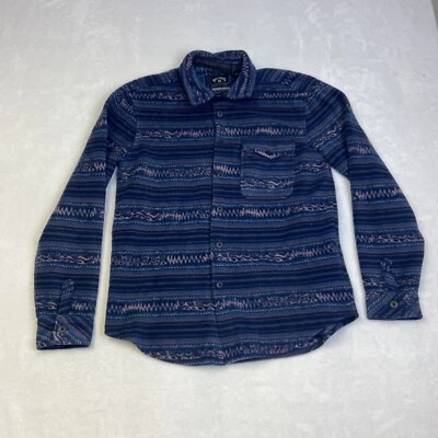 Billabong Adventure Division Flannel Shirt Button Down Surf Skate Men's Small - Image 1 of 4