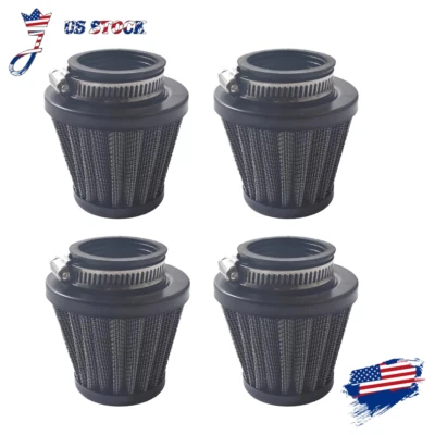 4x Air Filter Pod 38-40mm For Honda CB750 550F Suzuki GS550 Kawasaki KZ650 KZ550 Foto 1 de 4