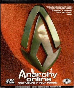 Anarchy Online The Future Is In Your Hands Pc Sealed Retail Big Box - Picture 1 of 8