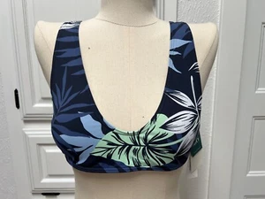 Roxy Juniors' Beach Classics Bralette Bikini Top Multi Floral MSRP $46 - Picture 1 of 10