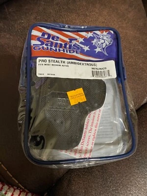 Funda ambidiestra DeSantis negra Pro Stealth marcos medianos (N87BJMAZ0) Foto 1 de 4