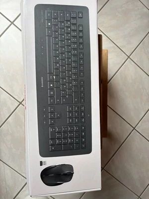 CHERRY DW5100 Funk Tastatur, Maus-Set Deutsch, QWERTZ Schwarz, gebraucht - Bild 1 von 4