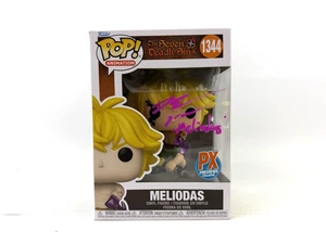 Funko Pop 1344 Meliodas Seven Deadly Sins Vinyl Figure Signed Bryce Papenbrook - Picture 1 of 10