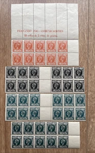 IBERMONEDA| Fernando Poo 1905. Alfonso XIII. 4 valores x 10. MNH - Picture 1 of 1