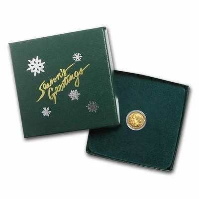 México Oro 2 1/2 Pesos AU-BU - Caja de Saludos de Temporada (Aleatorio) Foto 1 de 4