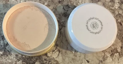 Polvo facial vintage Max Factor tacto romano NATURAL claro medio rosa beige 3 OZ Foto 1 de 4