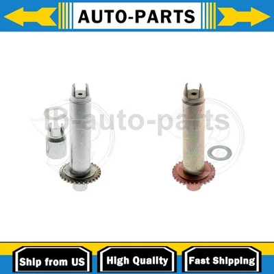 Conjunto de tornillo de ajuste de freno de tambor trasero 2x para Chevrolet Malibu 1974-1977 5,7 L Foto 1 de 4