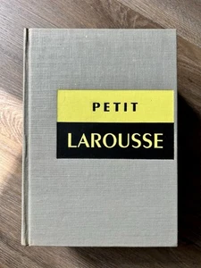 Petit Larousse French Illustrated Dictionary Encyclopedia Vintage 1965 HC Book - Bild 1 von 10
