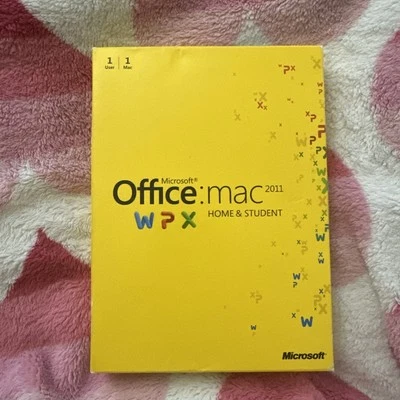 MS Microsoft Office MAC 2011 Home and Student Disc & Box With Product Key - Image 1 of 3