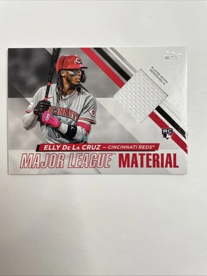 2024 Topps Update #MLMU-ED Elly De La Cruz Major League Material Relic - Image 1 of 3