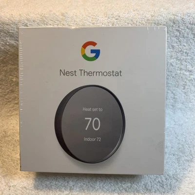 Google Nest Thermostat Model G4CVZ Smart Programmable WiFi Factory Sealed - Image 1 of 4