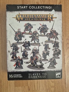 INIZIA A COLLEZIONARE! SLAVES TO DARKNESS CHAOS LORD WARRIORS KNIGHTS WARHAMMER Nuovo - Foto 1 di 4