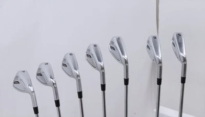 Tour Edge Exotics C722 Iron Set 5-Pw, Aw Stiff Elevate Mph Steel 1261146 Good - Image 1 of 4