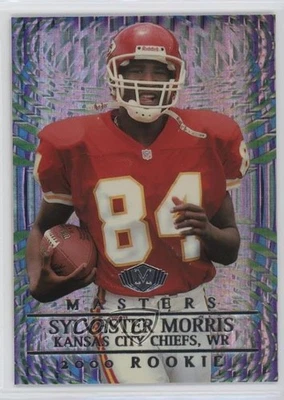 2000 Collector's Edge Masters Holo Silver /1000 Sylvester Morris #230 Rookie RC - Image 1 of 2