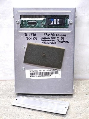 1991-93 CHEVY LUMINA APV TRANS SPORT СИЛУЭТ 3.1 TBI ECM 16149405 ЧИП AZAU - Изображение 1 из 3