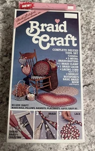 Vtg Shirley Botsford Braid Craft Set Complete In Box - Picture 1 of 3