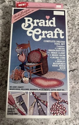 Vtg Shirley Botsford Braid Craft Set Complete In Box - Image 1 of 3
