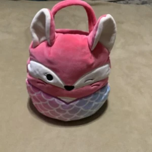 Squishmallows Original Fifi Mermaid Fox Halloween Treat Pail - Picture 1 of 8