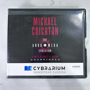 The Andromeda Evolution Audiobook 8-Disc Set by Michael Crichton & Daniel H. - Picture 1 of 4
