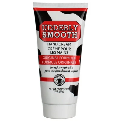 Paquete de 5 cremas de manos Udderly Smooth fórmula original, 2 oz Foto 1 de 2