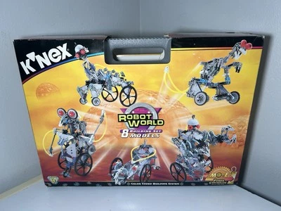 K'nex Robot World 8 Building Set Models 14132 Power Controller Motor NEW SEALED  - Image 1 of 4