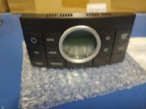 Black 10-Button﻿ 3314082.000 RV Multi-Zone Comfort Control Center II Thermostat - Picture 1 of 4