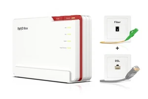 AVM FRITZ!Box 5690 Pro (Premium Wi-Fi 7 Router with Triband (2.4 GHz, 5 GHz, 6 G - Bild 1 von 9
