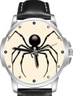 BLACK WINDOW SPIDER Art Simple Stylish Rare Collectable Quality Wrist Watch NEW
