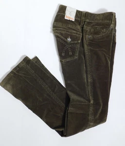 Pantalón TAG JEANS para mujer verde algodón elástico terciopelo ID#7009 talla 28 - Imagen 1 de 8